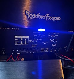 Rockford Amplifier 4ch P400x4  New with factory box