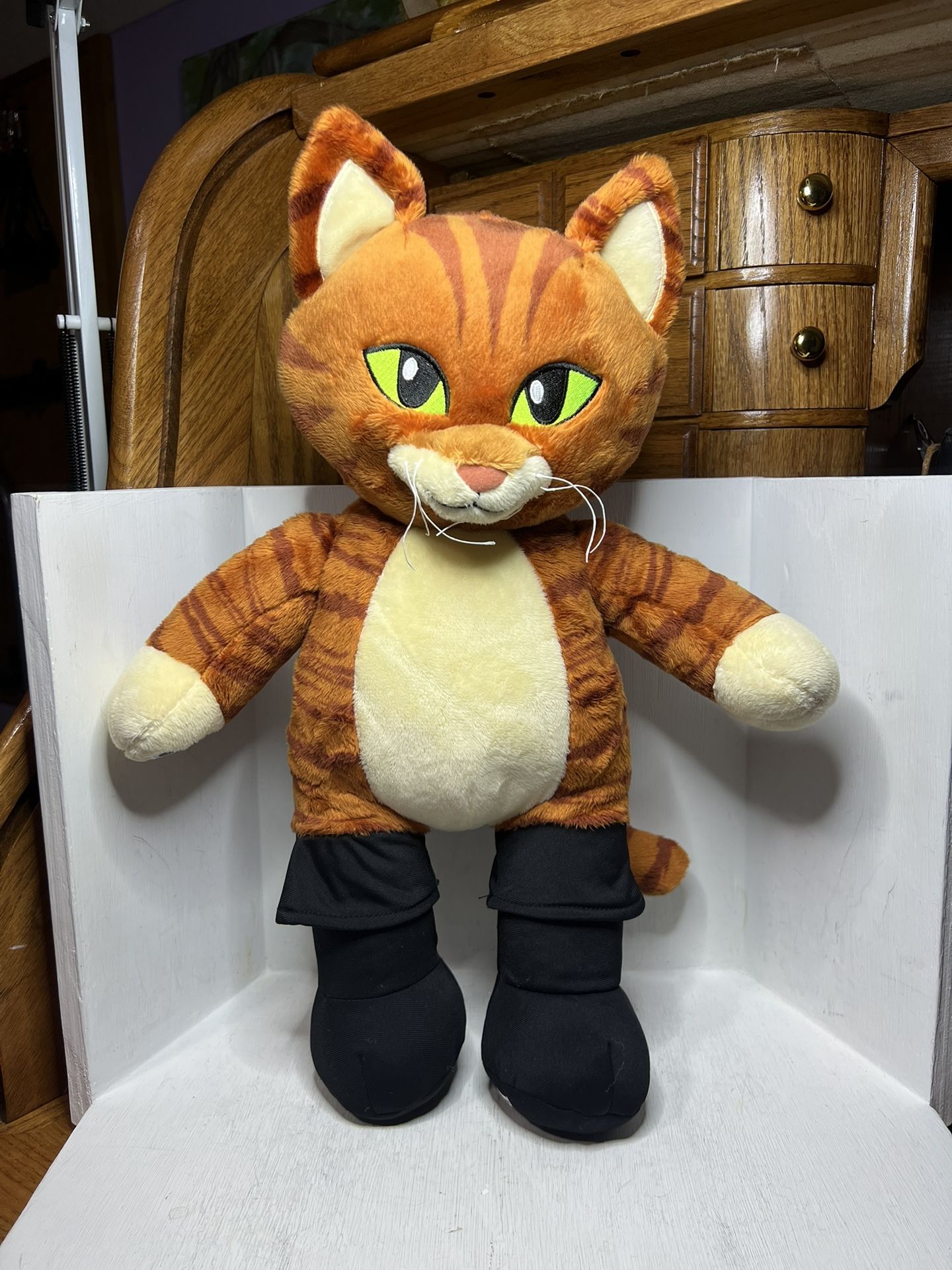 2022 Dreamworks BAB Build-A-Bear Puss in Boots The Last Wish 18” Plush