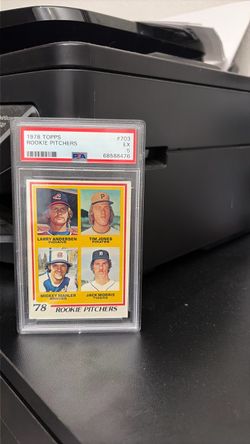 1978 Topps Rookie Pitchers #703 PSA 5 Jack Morris
