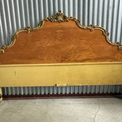 $150 - Vintage King Size Head Board  (78.5 wide x 52 tall x 2 deep)