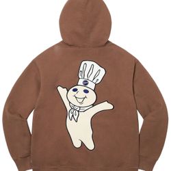 SUPREME DOUGHBOY ZIP UP HOODIE SIZE MEDIUM 