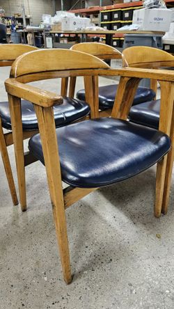 Vintage Retro Wooden Chairs