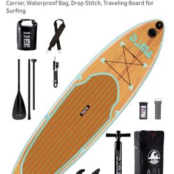 NEW Stand Up Paddle Board/surfboard With extras!