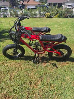 Hurley Electric Fat Tire Bike Red