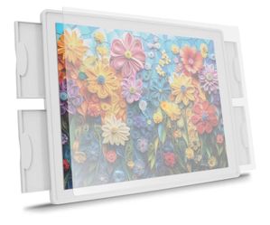 New In Box!  All4jig 1500pc Rotating Lightweight Plastic Puzzle Board W/Drawers $35 (#1377)