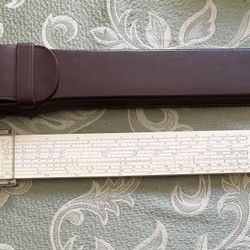 Vintage Slide Rules with Cases