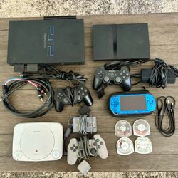 Sony PlayStation Video Game Lot PS1 PS2 PSone PSP 
