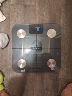iHome Bluetooth Smart Body Scale