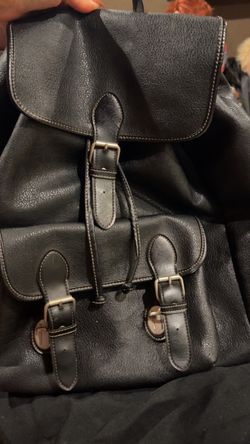 Vintage GAP pleather backpack
