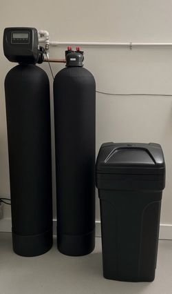 Dual Tank Water Softener System with RO Alkaline Drinking Filter Brand New