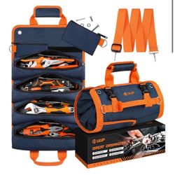 Tool Bag Roll Up, UUP Heavy Duty Rolled Empty Tool Storage 