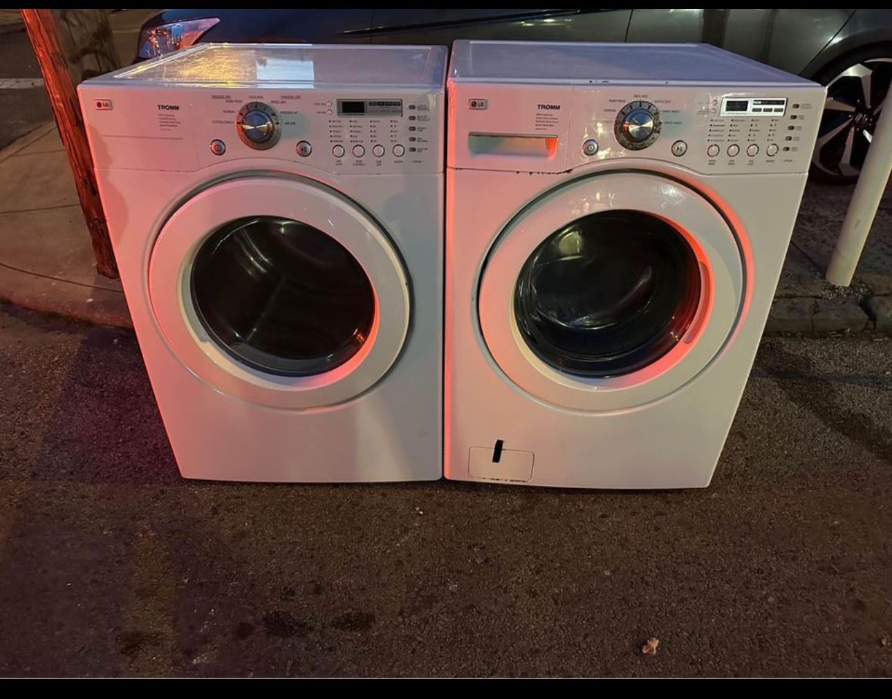 Lg washer and electric Dryer