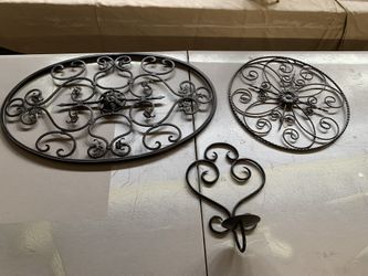 Wall Hanging, Candle Holder