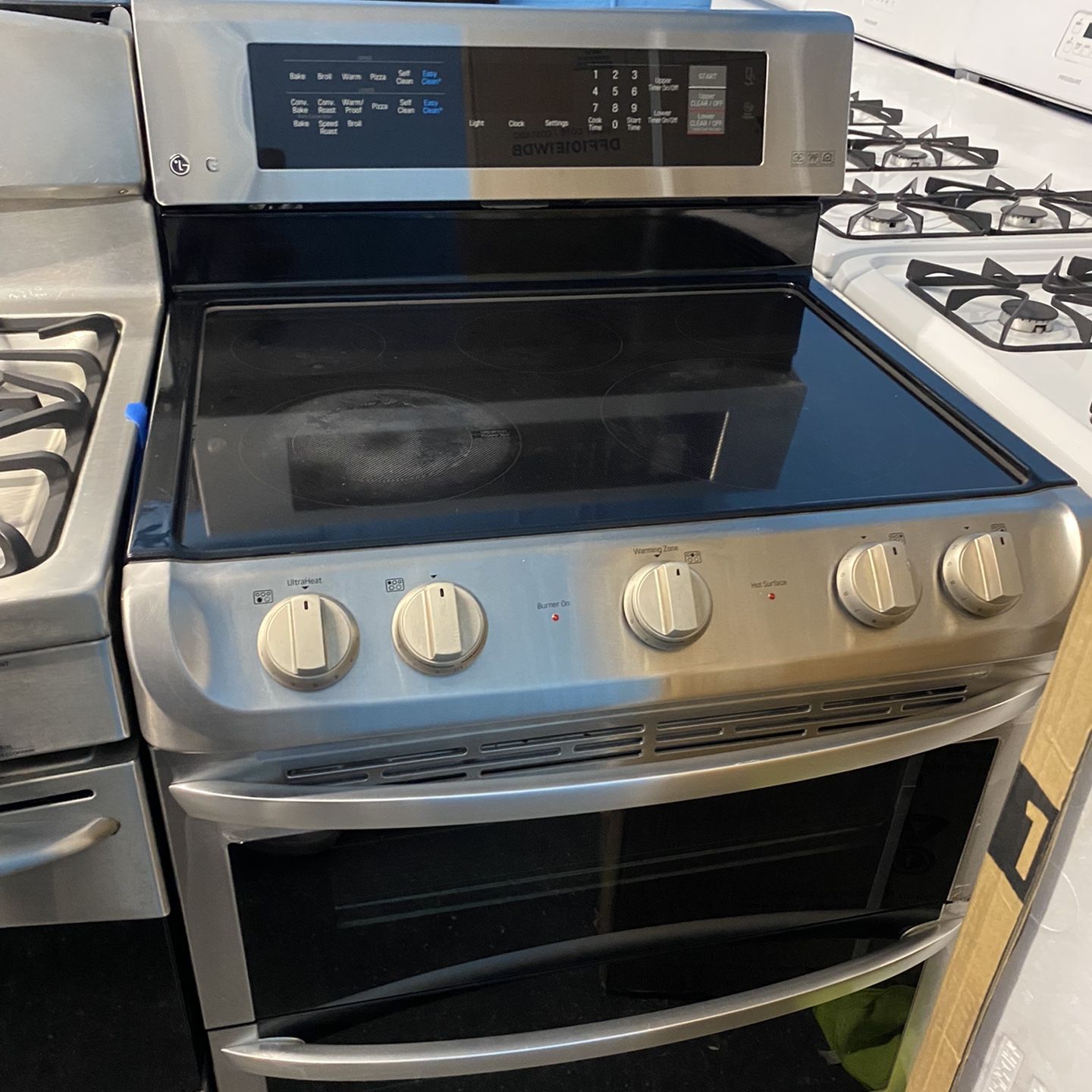 LG Electric 220 Volts Stove Doble Oven 