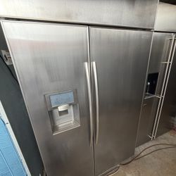 48” Samsung Built In Stainless Steel Refrigerator 