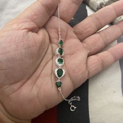 Real 925 Sterling Silver Bracelet For Gift 🎁 