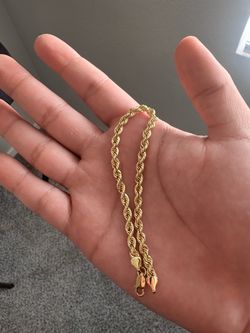 10k Rope Bracelet