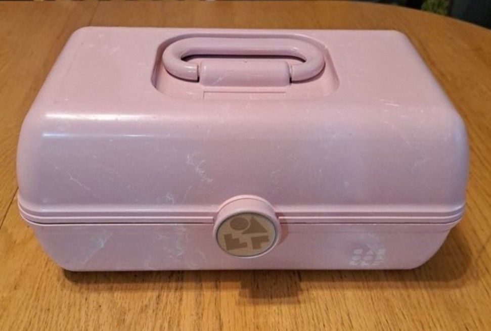 Travel Makeup Storage Pink Case 