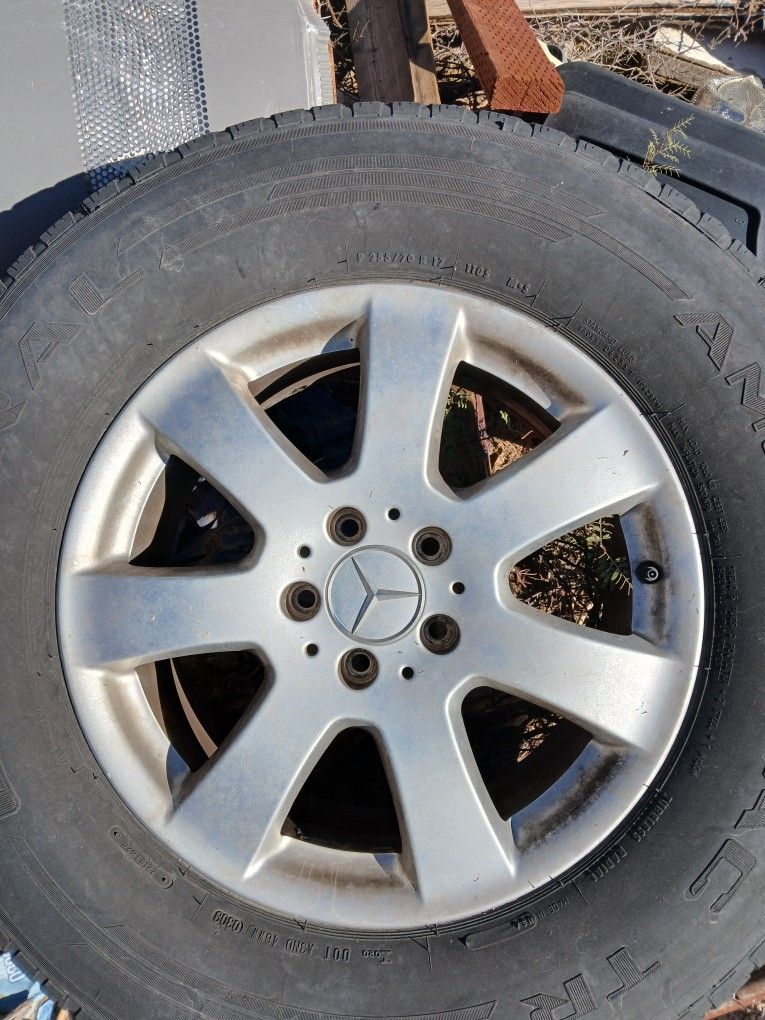 Mercedes 17 " Rim Set ..of 4  