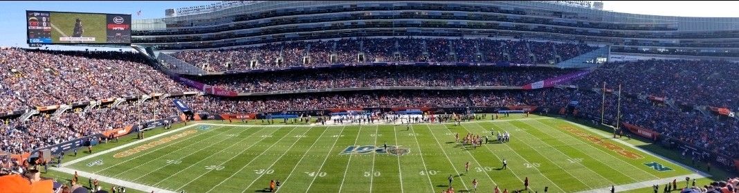 Bears vs. Giants 50 yard line 4 tickets Section 338
