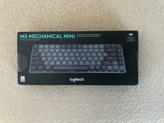 Logitech Wirelesss Mx Mini mechanical keyboard 