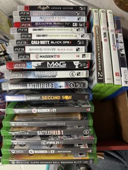 PS3 And Xbox Video Games