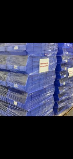 Free New blue bins