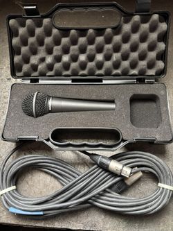 Samson S1 Microphone With Hosa XLR Cable