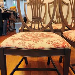 4 Antique Dining Room Chairs For Sale