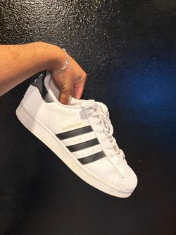 Adidas Superstar White Black Sneakers