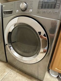 LG front load dryer 7.4 cu ft graphite