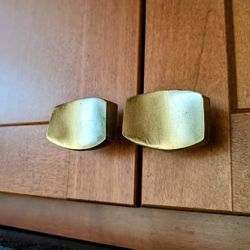 Set Of 20 Anthropology Brass  Bravo Knobs 