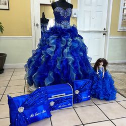 Blue 15 Quince Dress