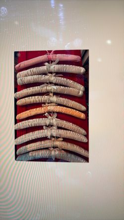 Set satin padded hangers-new