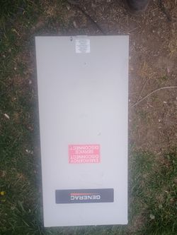 200 Amp Transfer Switch Electric Box
