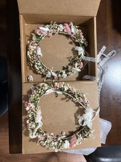 Flower girl crowns