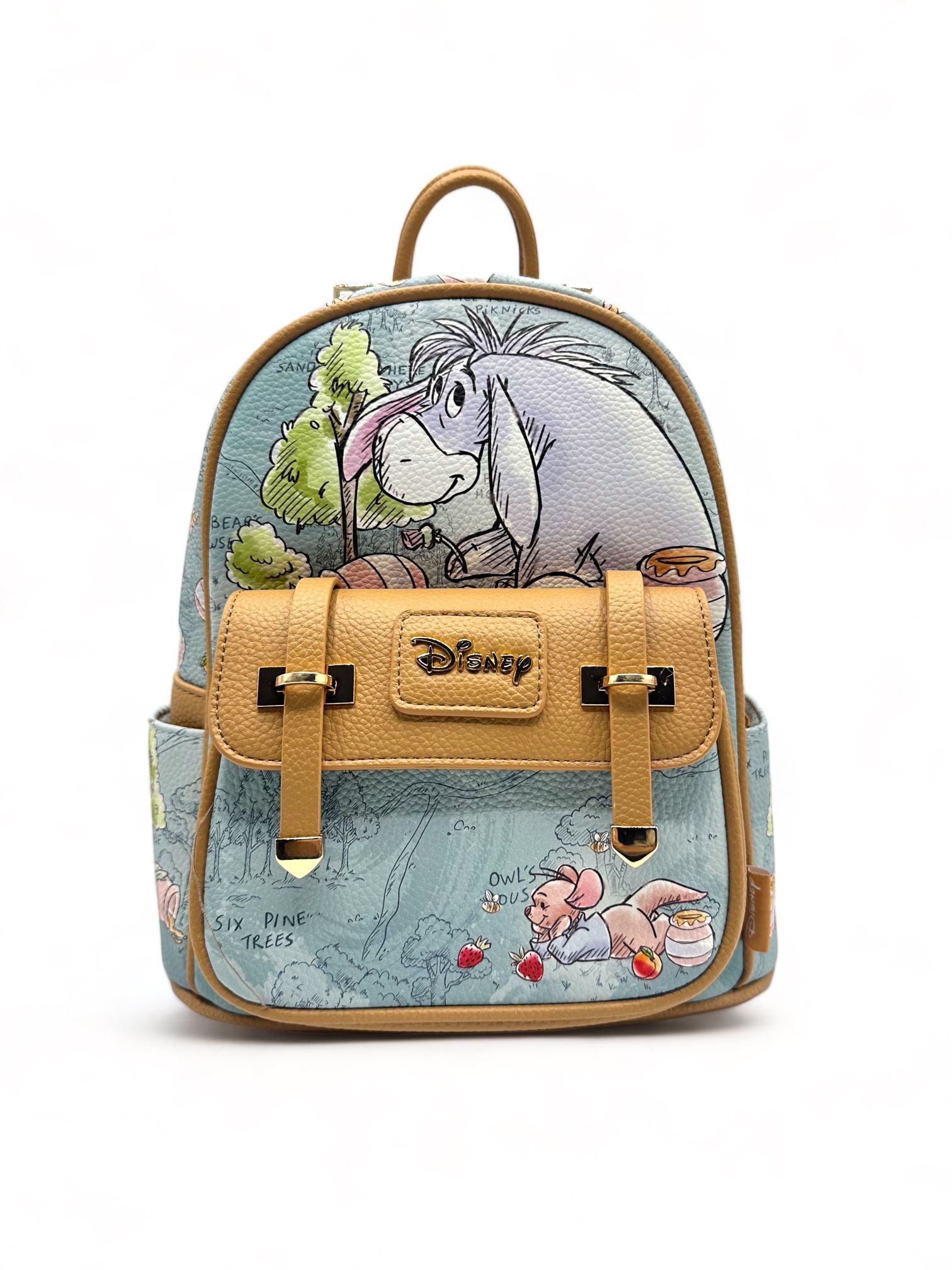 NEW WondaPop Disney Winnie the Pooh and Friends Vegan Leather Mini Backpack