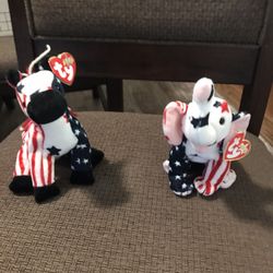 Beanie Babies Lefty And Righty 