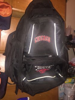 Chicago Bulls laptop backpack