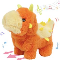 Walking Dinosaur Interactive Electronic Pet Plush Toy