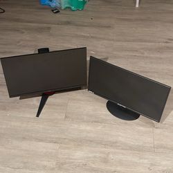 Lot of 2 Broken Monitors – Great for Parts or Fixing