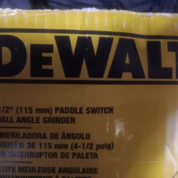 DeWalt angle Grinder