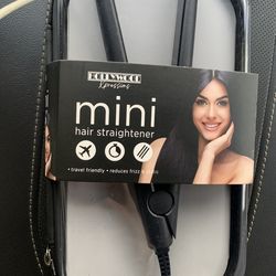 Mini Travel Hair Straightener – New w/ Case