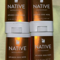 Native Deodorant 4 Mini Travel Size For 8$ 