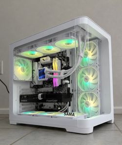 SAMA V60 Gaming PC ~ Ryzen 7 9700X + RX 9070 16GB OC