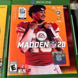Xbox One Madden 20