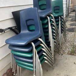 Stackable Adults Chairs 