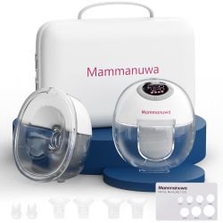Mammanuwa S32 Double Electric Breast Pump – Hands-Free Wearable, New