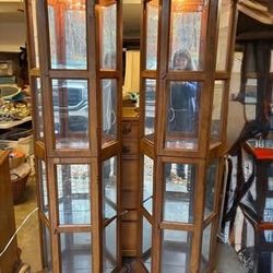 Corner Display Cabinets - Good Condition 