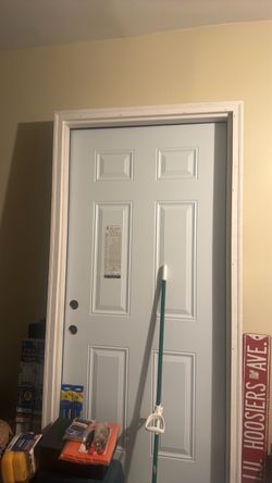 36” Masonite 6-panel Exterior Door RH